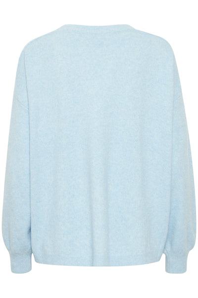 <p>Add a pop of "blue-tiful" color to your wardrobe with the B Young Otamara Jumper. The light baby blue hue will brighten up any spring day, while the fine knit provides a comfortable and stylish fit. Perfect for adding some playfulness to your spring wardrobe!</p> <p>&nbsp;</p> <p>Made of 52% polyester recycled, 42% polyester, 3% elastic 3% nylon, , machine wash at 30 degrees and air dry where possible, low iron if needed&nbsp;</p>