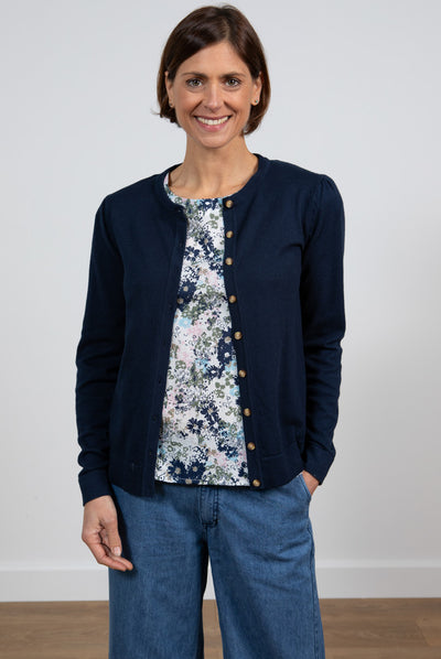 Lily & Me - Camellia Navy Cardigan
