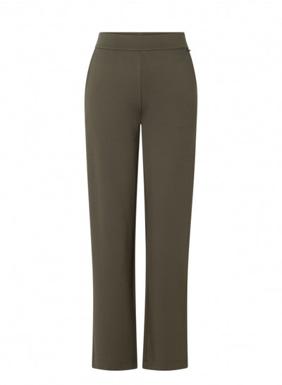 Yest - Paloma Essential  Wide Leg Pants in Army Green & Black