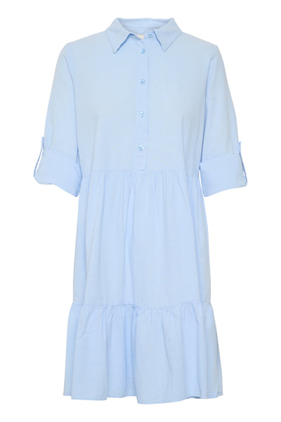 This is a cute little pure cotton dress in a cheesecloth like fabric would make the perfect summer holiday coverup.  Anaya has adjustable length sleeves and comes in fresh light blue  100% Cotton   30 degree machine washableThis is a cute little pure cotton dress in a cheesecloth like fabric would make the perfect summer holiday coverup.  Anaya has adjustable length sleeves and comes in fresh light blue  100% Cotton   30 degree machine washable