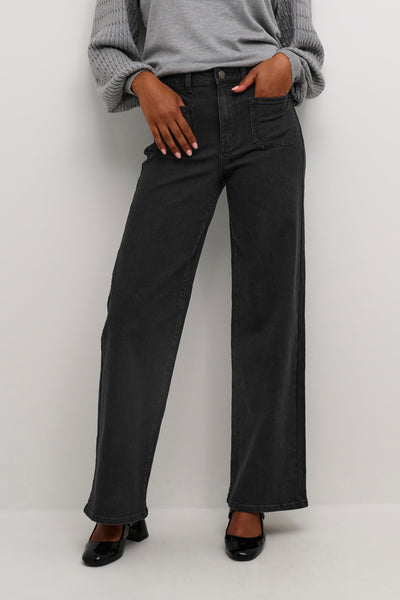 Kaffe - Karla High Waist Jeans in black