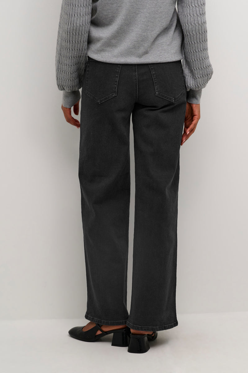 Kaffe - Karla High Waist Jeans in black
