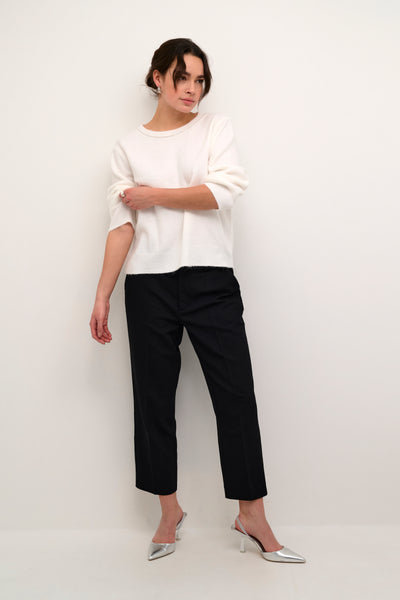 Kaffe - Meredith Pullover in Chalk White or Coffee