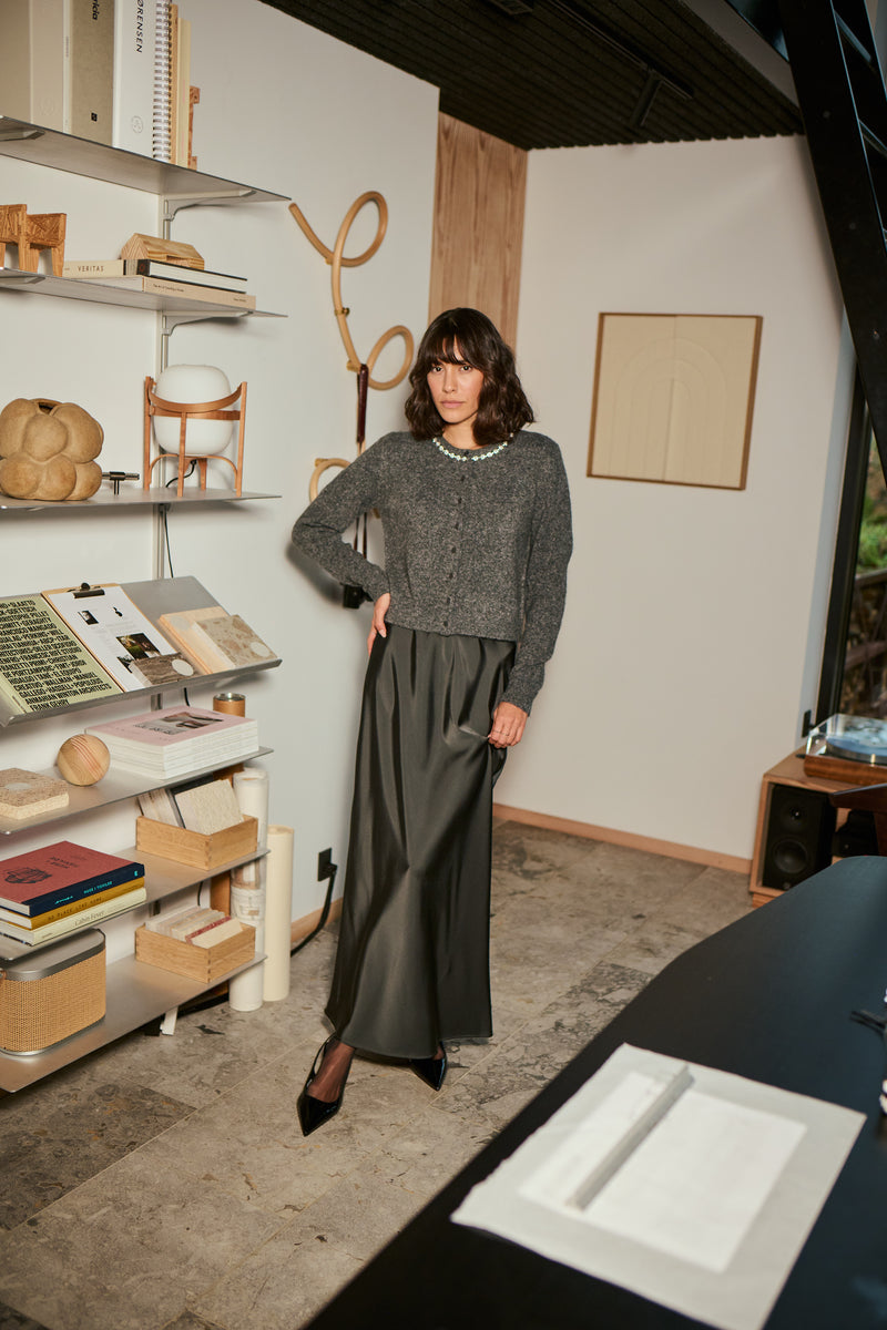 Kaffe - Roxy Cardigan in Grey