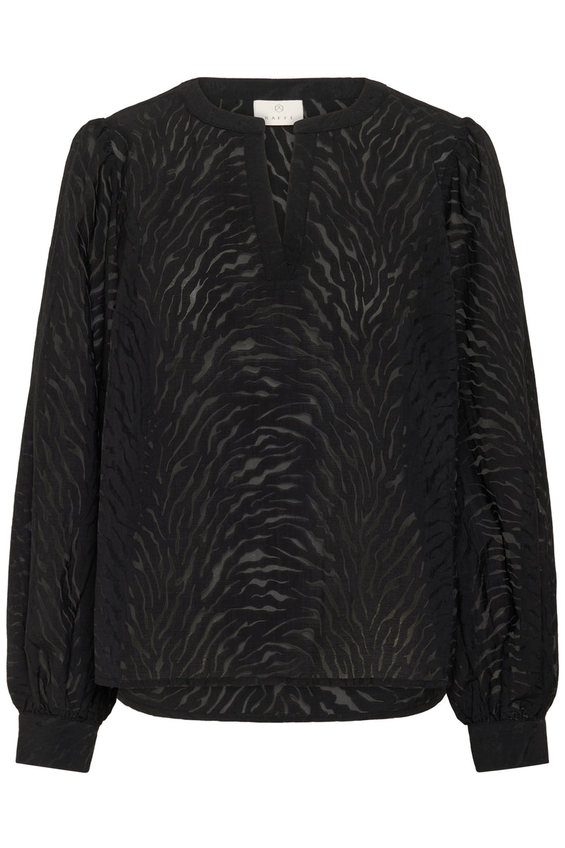 Kaffe - Vivian Blouse in Black