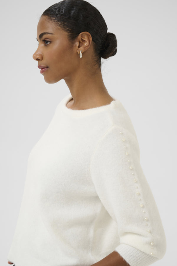 Kaffe - Betty Pullover in Off white