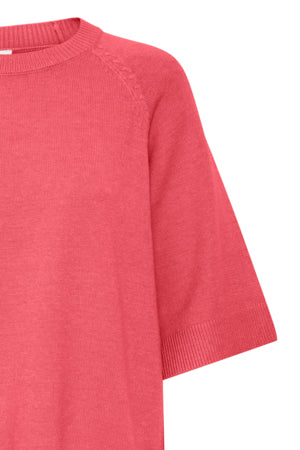B Young - Nonina 3/4th Sleeve Knit in Raspberry