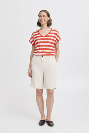 B Young - Santo Stripy SS T-Shirt