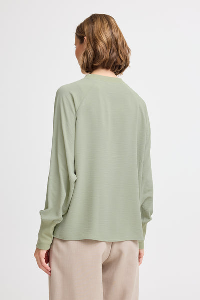 B. Young - Ilirida Blouse in Pistachio