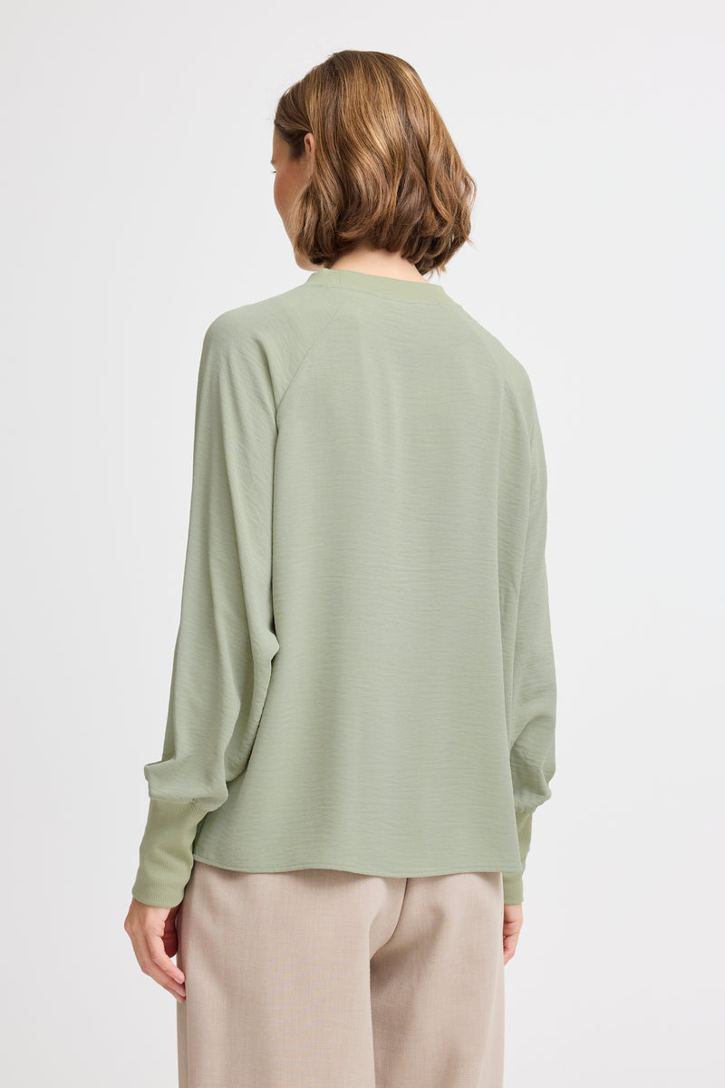 B. Young - Ilirida Blouse in Pistachio