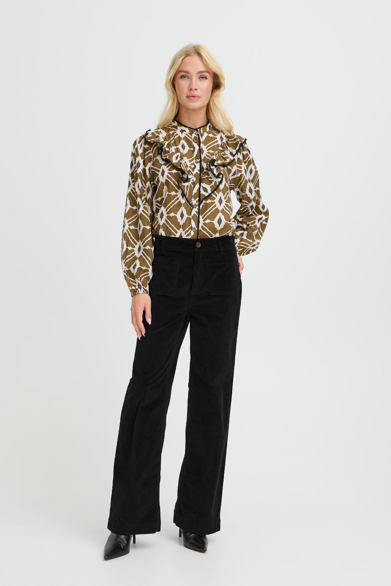 B Young - Dasik Pocket Pants in Black