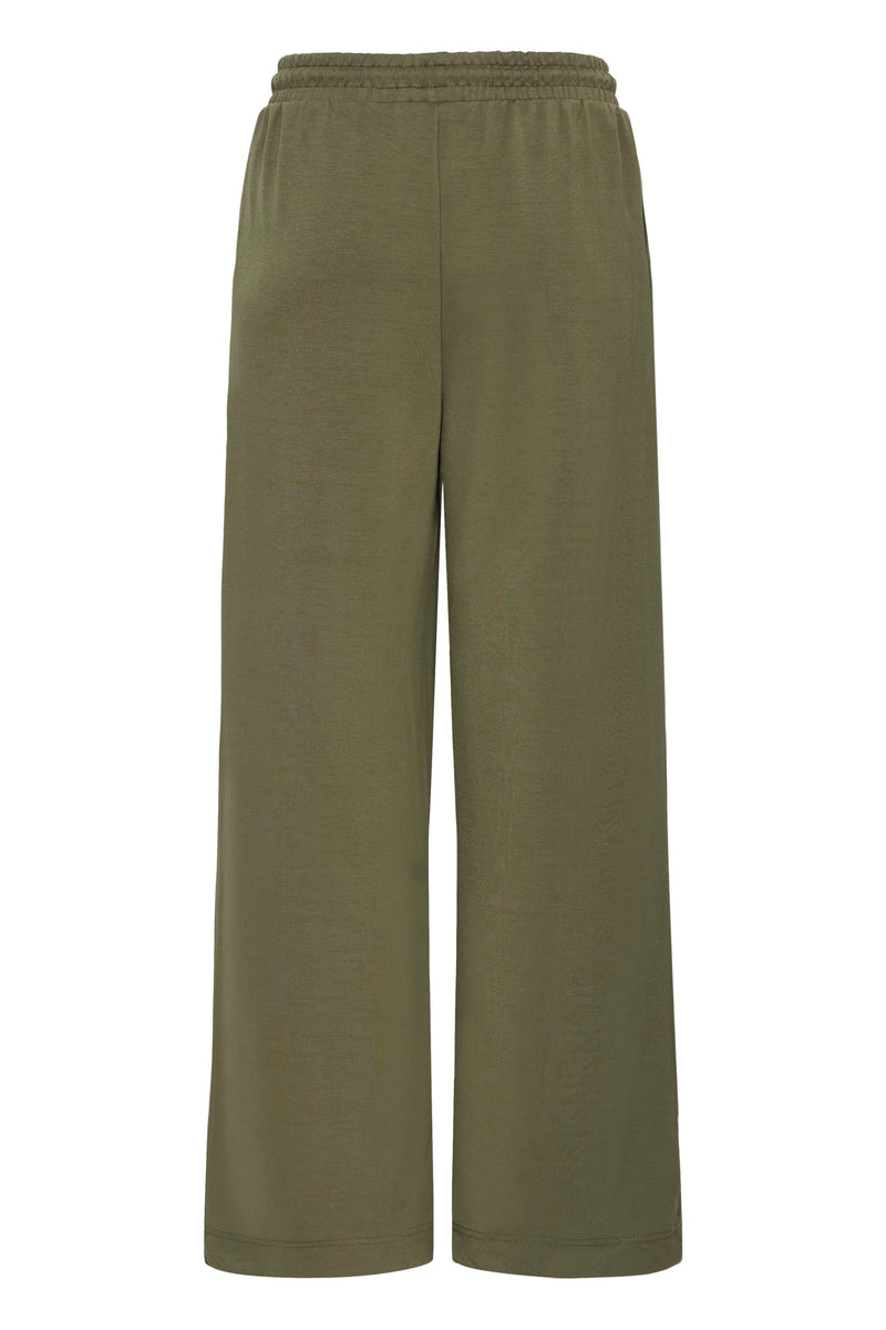 B Young - Pusti Olive Wide Leg Pants