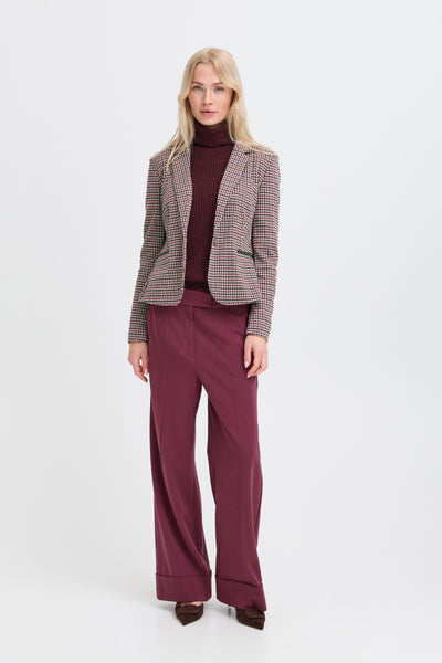 B Young - Rowan Blazer in Port Royale Check