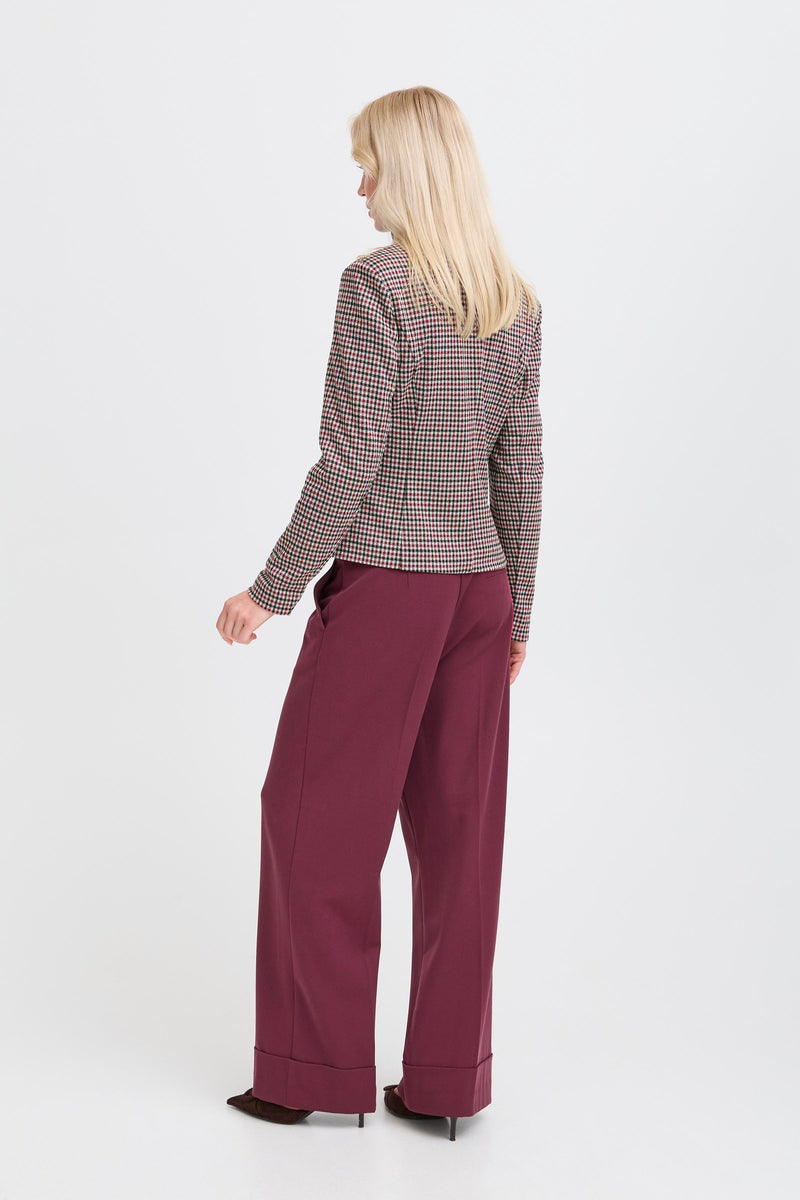 B Young - Rowan Blazer in Port Royale Check