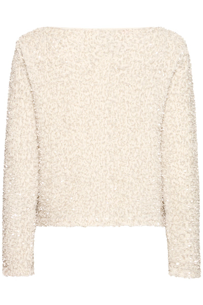 B Young - Pary Sequin Blouse in Cream
