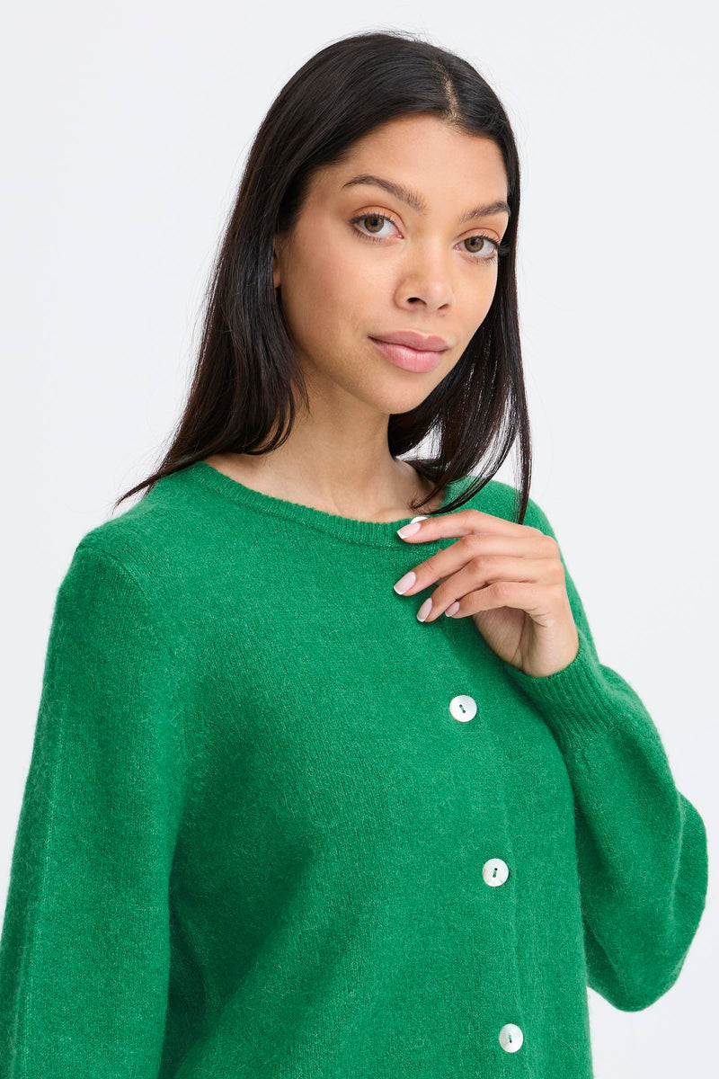 B Young - Nimma Cardigan in Green, Pink, Cream or Black