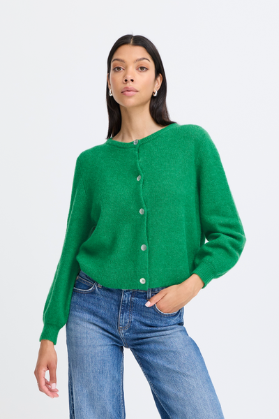 B Young - Nimma Cardigan in Green, Pink, Cream or Black