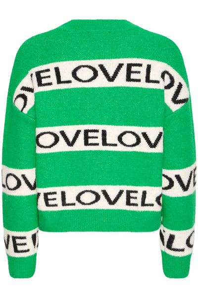 B Young Omea Love Jumper in Green