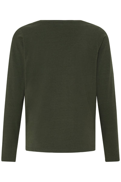 B Young - Pamila Long Sleeved Black T-Shirt