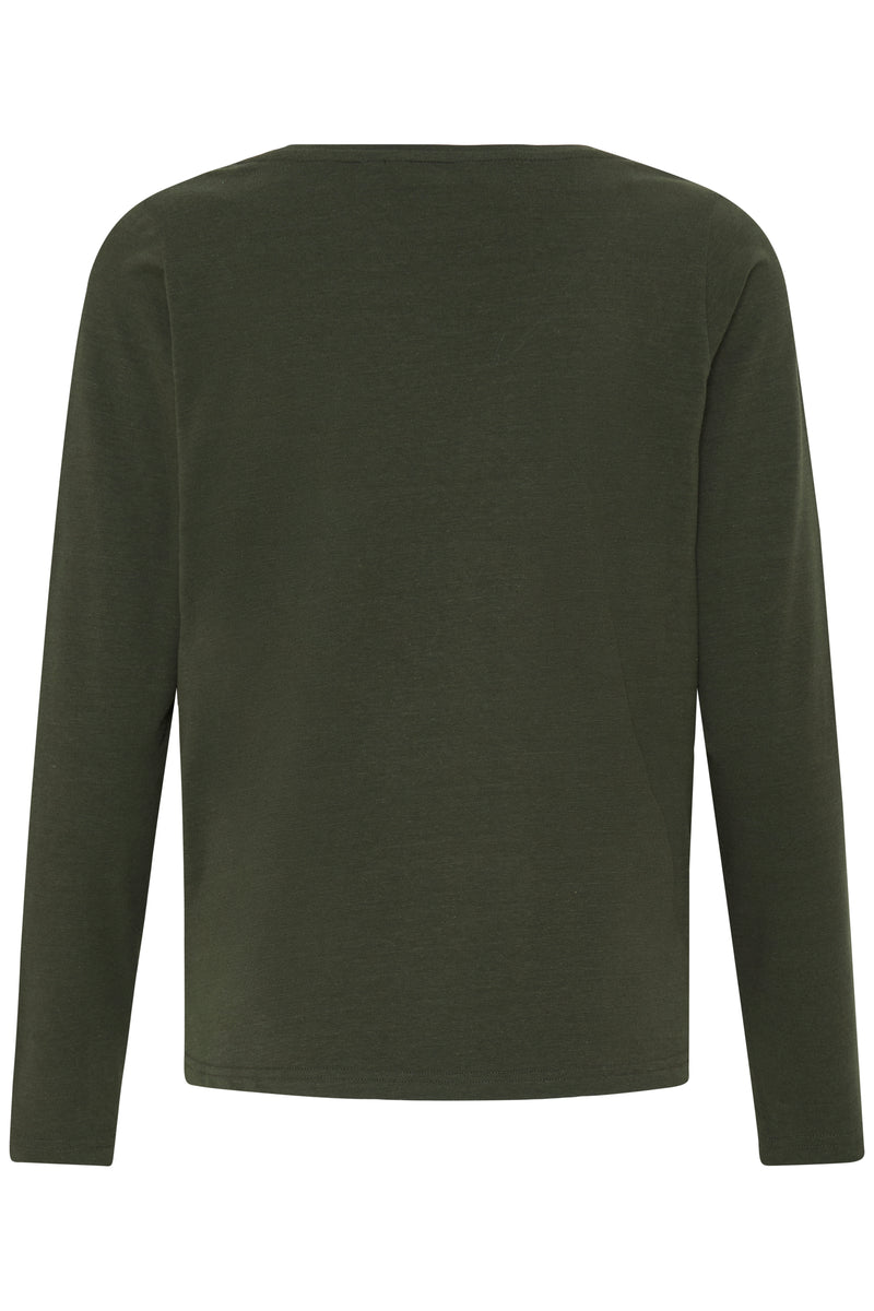 B Young - Pamila Long Sleeved Black T-Shirt