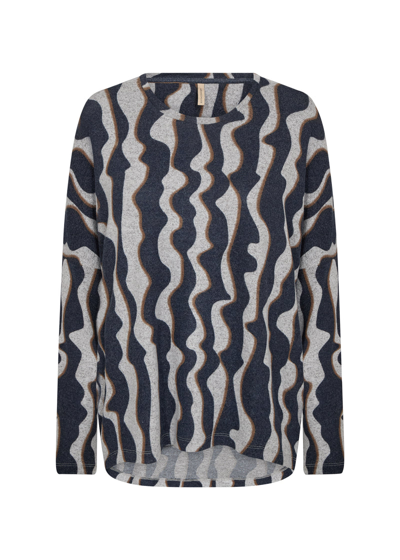 Soyaconcept - Biara Blue/Grey/Tan Abstract