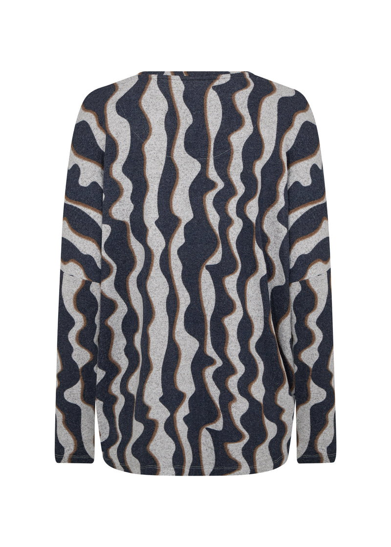 Soyaconcept - Biara Blue/Grey/Tan Abstract