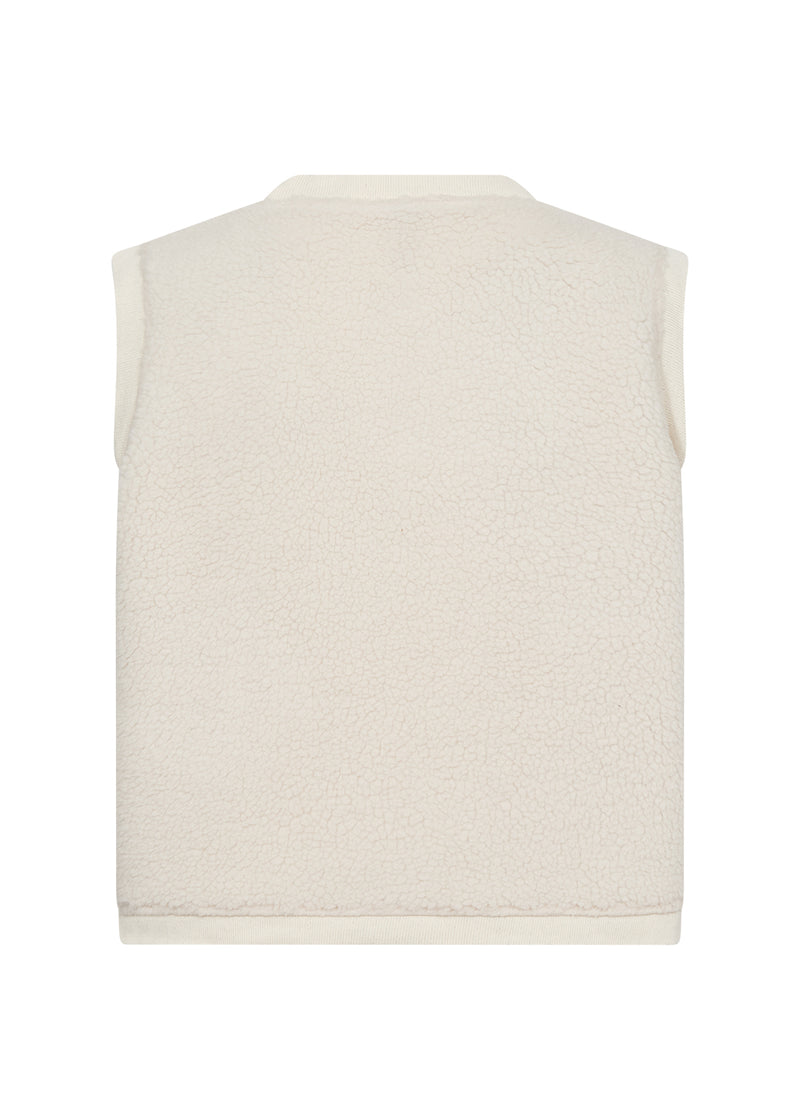 Soyaconcept - Onyx Waistcoat in Cream with Diamante