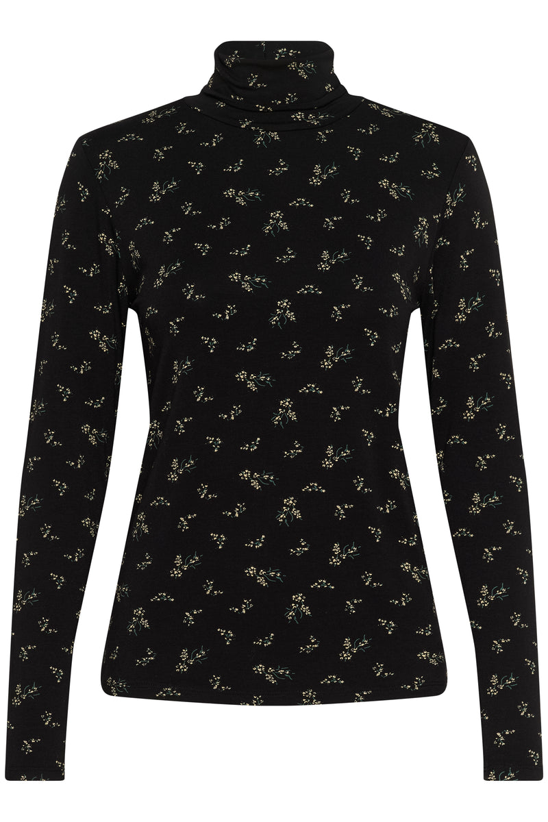 Soaked In Luxury - Hanadi Printed Rollneck