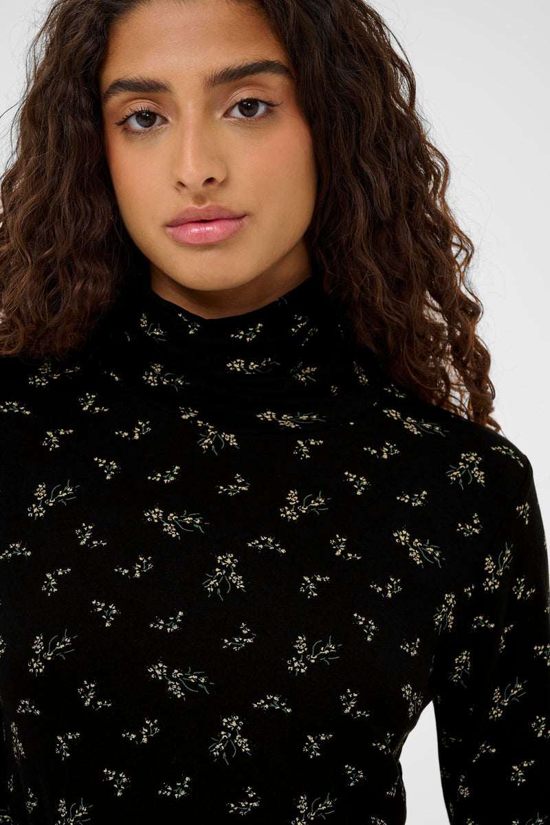 Soaked In Luxury - Hanadi Printed Rollneck