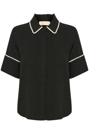 Soaked in Luxury - Guilia Shirt in Black