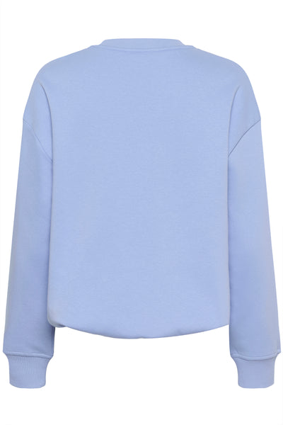 Soaked in Luxury - Rolanda Balloon Sweatshirt in Pale Blue