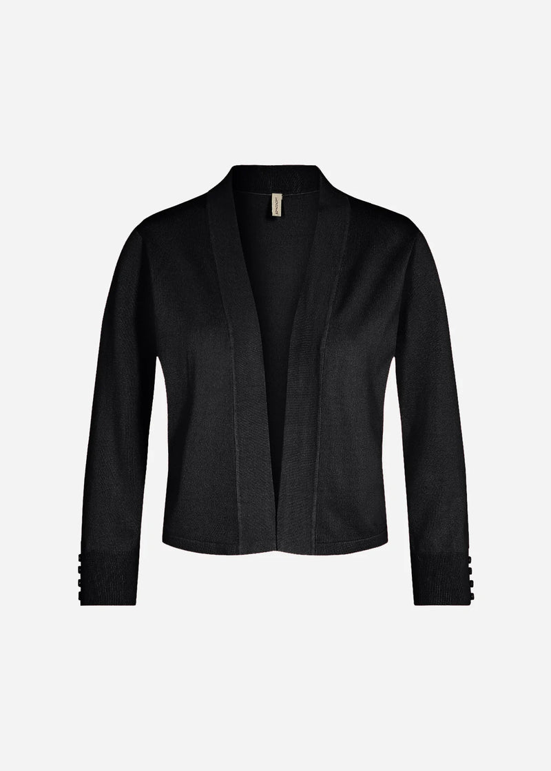 Soyaconcept - Black Knit 3/4 Sleeve Shrug