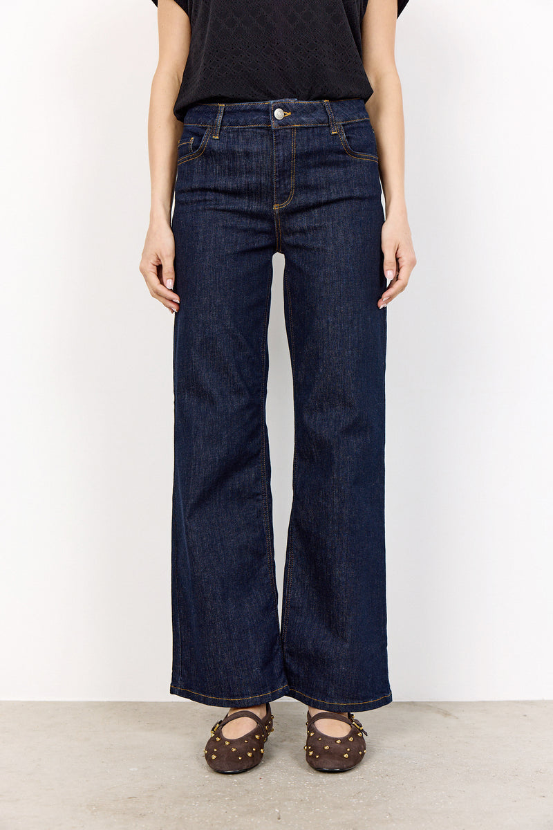 Soyaconcept - Kimberley mid-rise wide-leg jeans