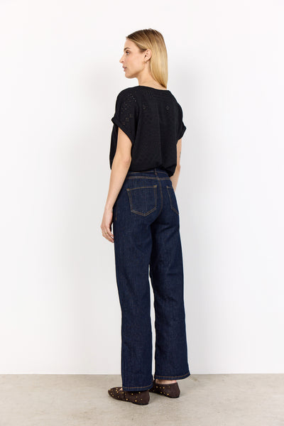 Soyaconcept - Kimberley mid-rise wide-leg jeans