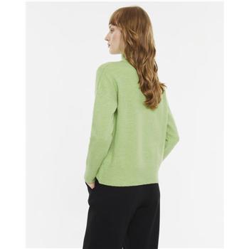 Andam - Turtle Neck Boxy Jumper in Blue or Green