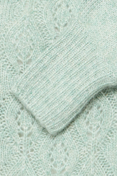 B Young - Oksana Jumper in Blue Surf Menlange
