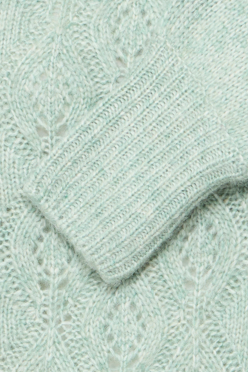 B Young - Oksana Jumper in Blue Surf Menlange