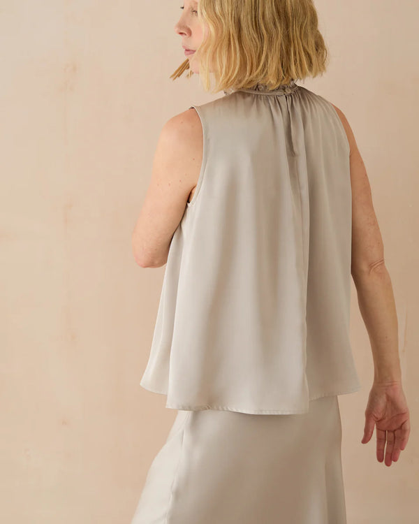 Chalk - Imogen Top in Glacier