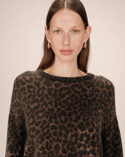 Grace & Mila - Santigold Jumper in Leopard Print