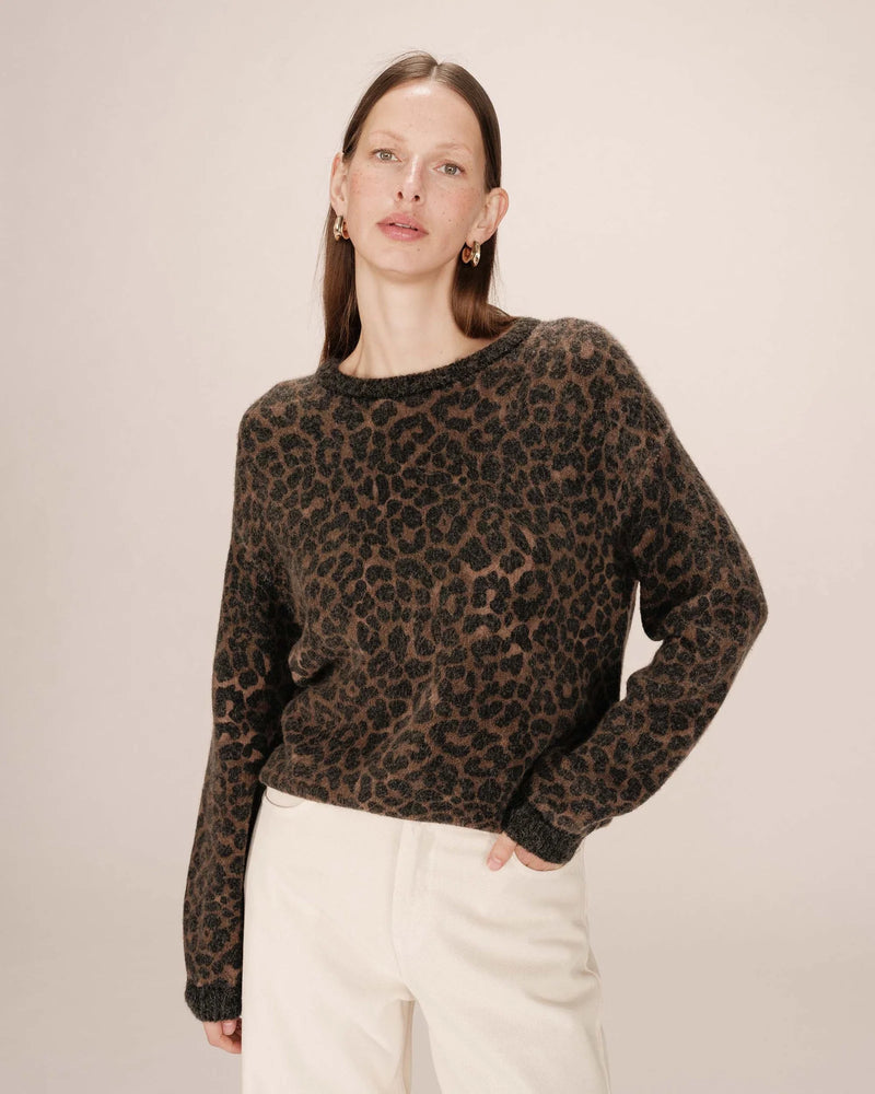 Grace & Mila - Santigold Jumper in Leopard Print