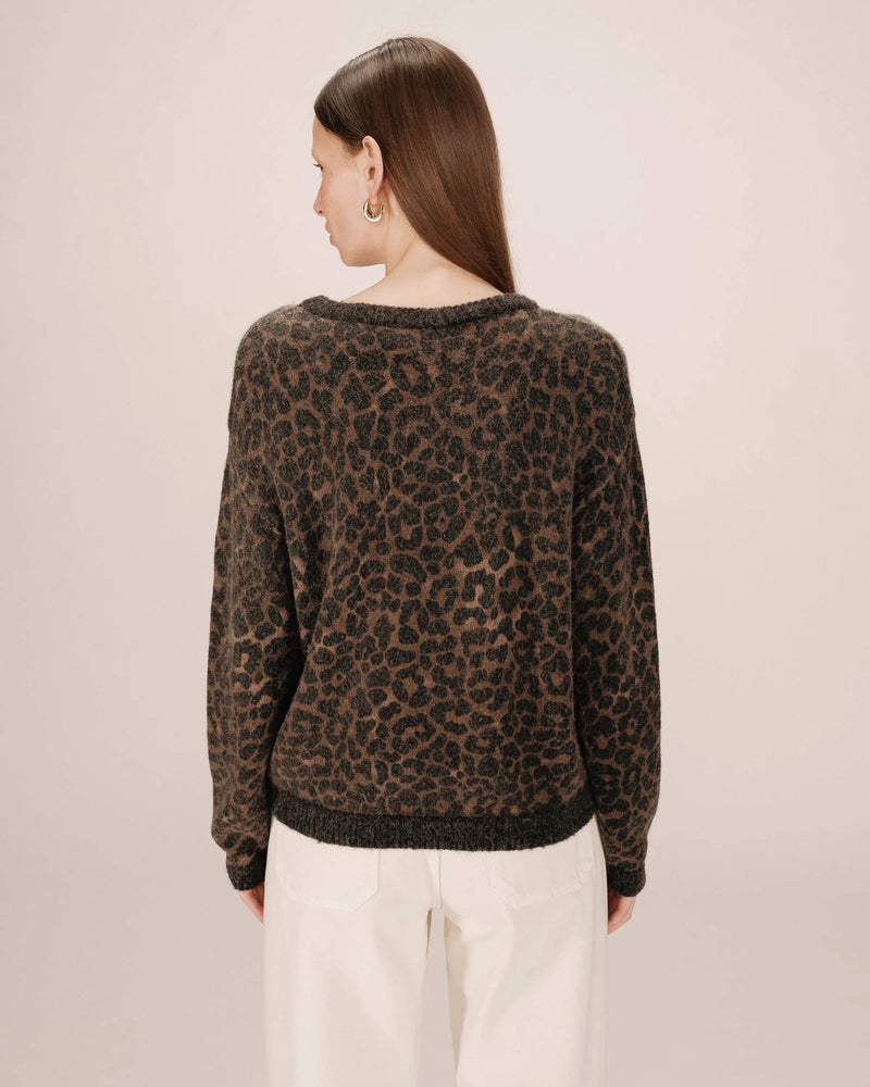 Grace & Mila - Santigold Jumper in Leopard Print