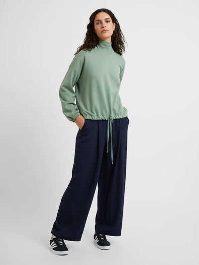 Great Plains - Artichoke Sweatshirt on a model showing teamed with trousers