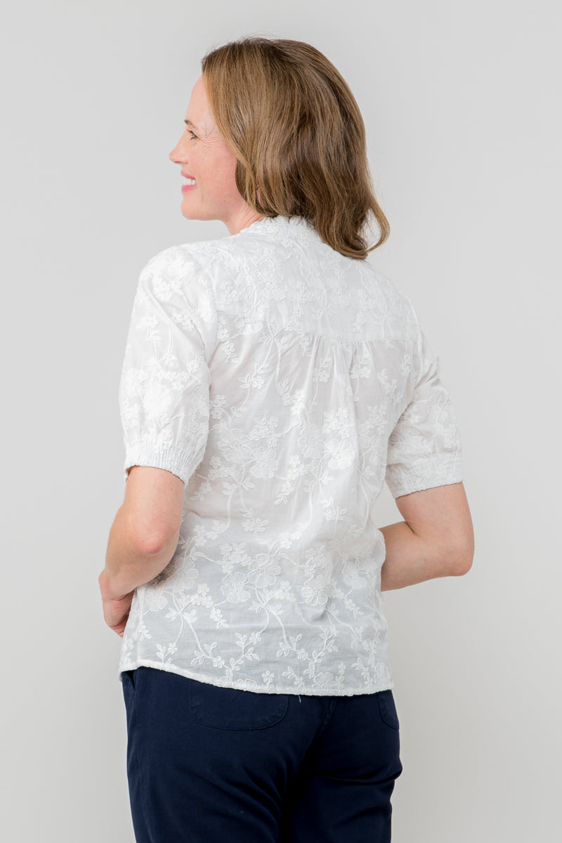 Lily & Me - Emma Frill Embroidered Shirt