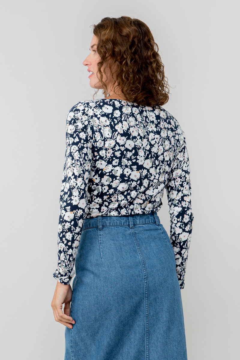 Lily & Me - Monica Top long sleeve prairie