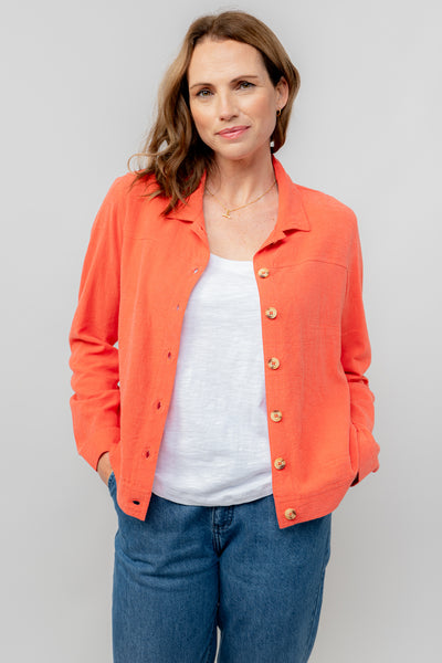 Lily & Me - Southwester Jacket in Navy, Ochre,  Coral or White