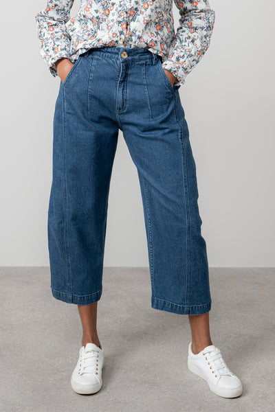 Lily & Me - Charlie Trousers in Denim Blue