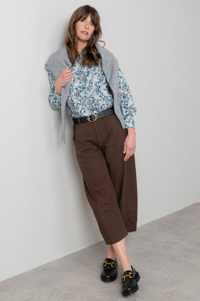 Lily & Me - Charlie Trousers in Brown
