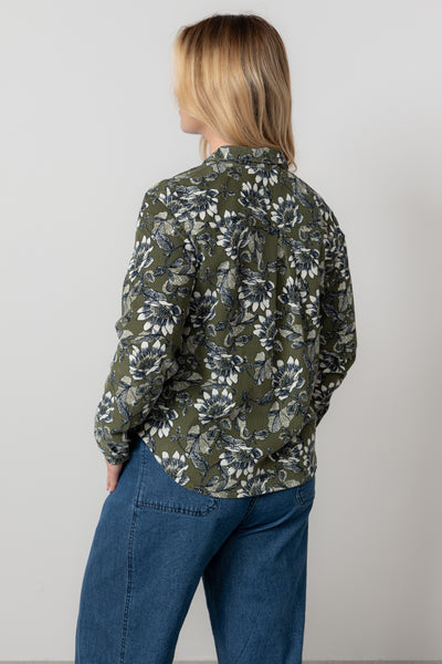 Lily & Me - Patsy Fine Cord Harvest Shirt