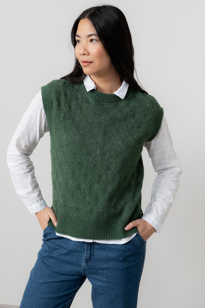 Lily & Me - Wallace Tank Top in Pine Green or Classic Navy