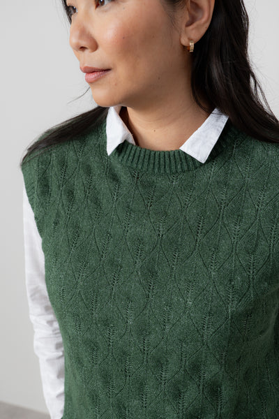 Lily & Me - Wallace Tank Top in Pine Green or Classic Navy